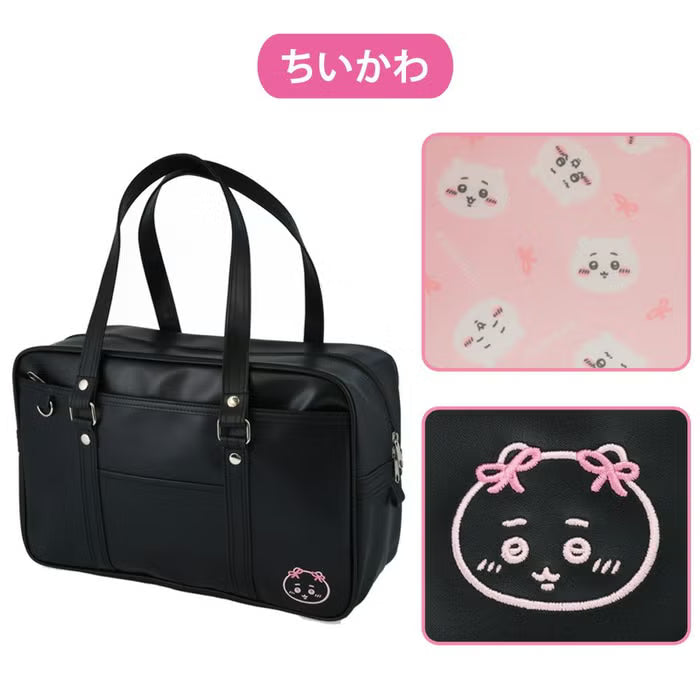 Chiikawa School Bag A4 Size Synthetic Leather Student Tote Bag