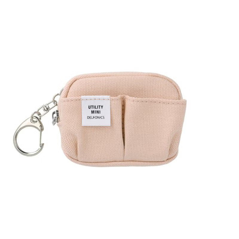 Delfonics Inner Carrying Custom Mini Keychain Pouch Cotton