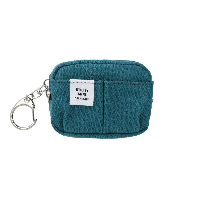 Delfonics Inner Carrying Custom Mini Keychain Pouch Cotton