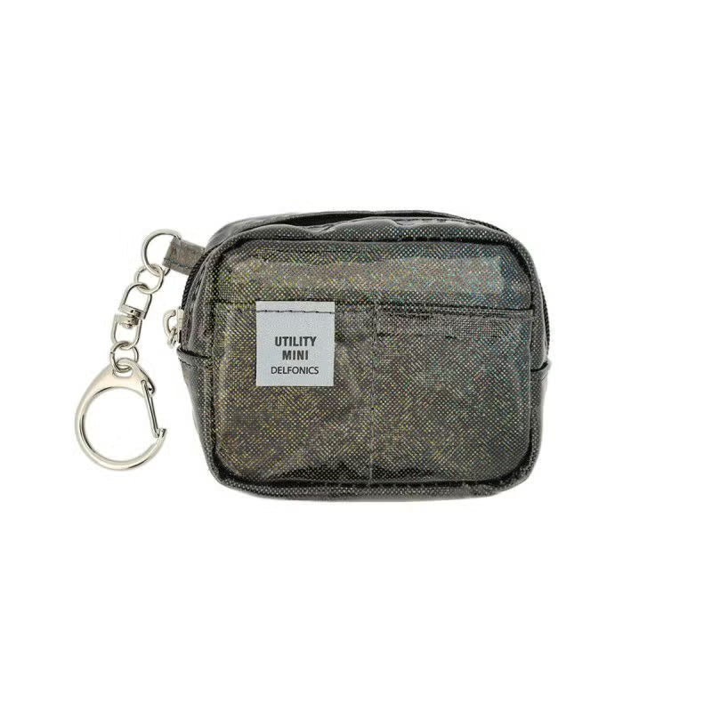 DELFONICS Inner Carrying Glitter Keychain Pouch