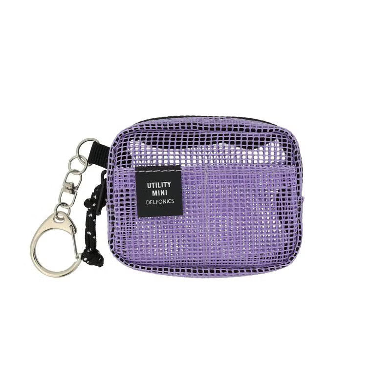 Delfonics Inner Carrying Mesh Keychain Pouch Mini