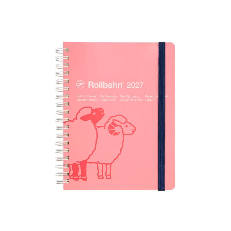 DELFONICS Rollbahn Diary Sheep L 2027 Monthly