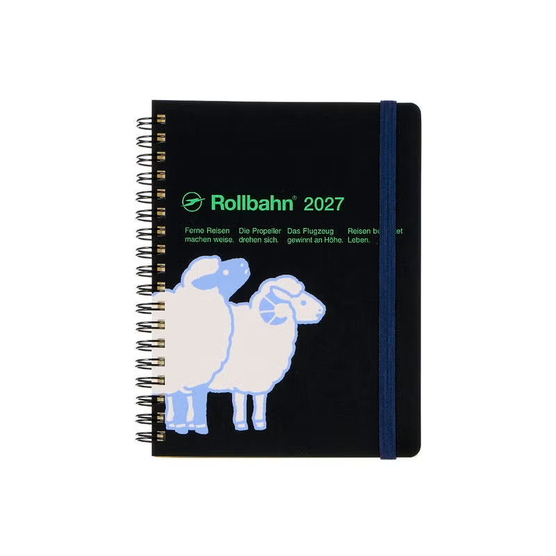 DELFONICS Rollbahn Diary Sheep L 2027 Monthly