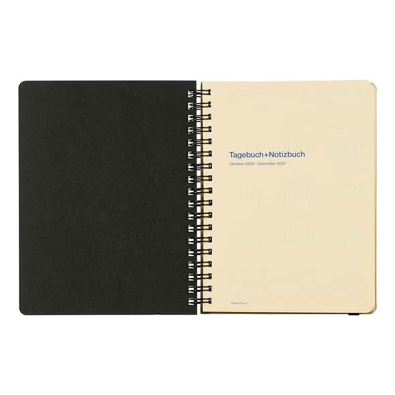 DELFONICS Rollbahn Diary Metallic L 2027 Monthly