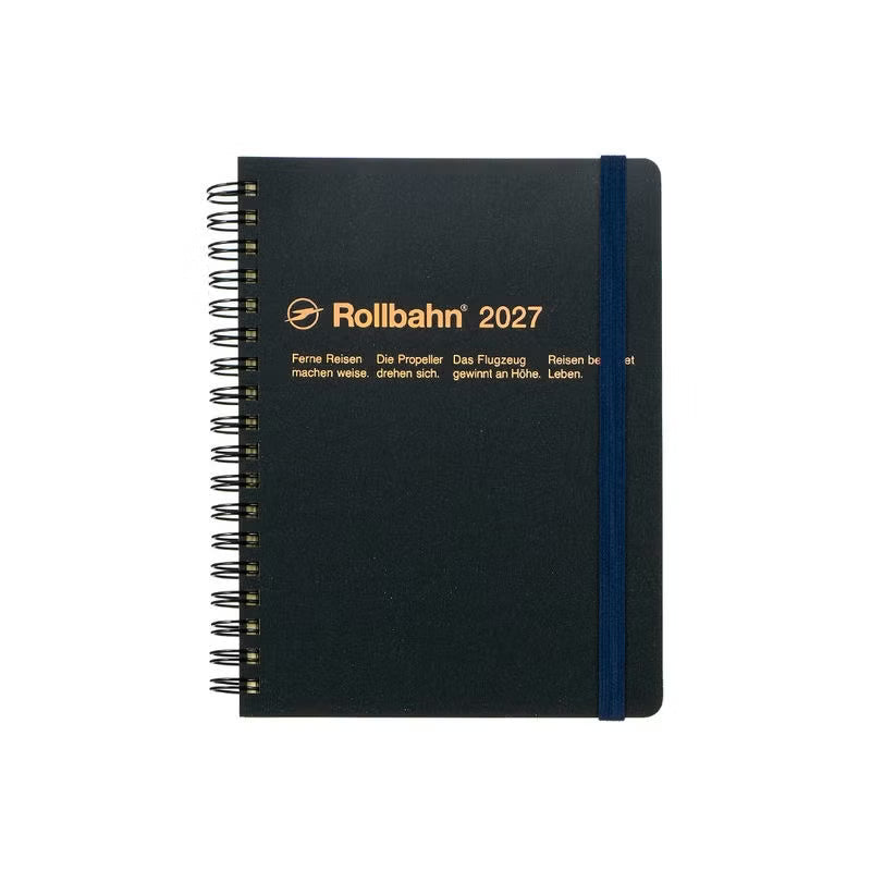 DELFONICS Rollbahn Diary Metallic L 2027 Monthly