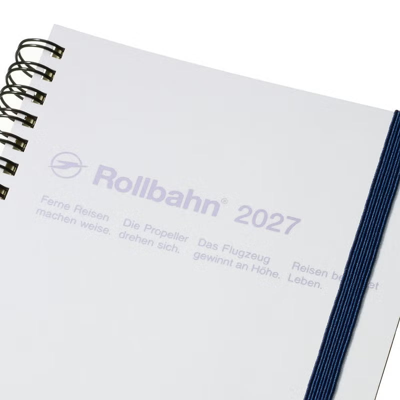 DELFONICS Rollbahn Diary Metallic L 2027 Monthly