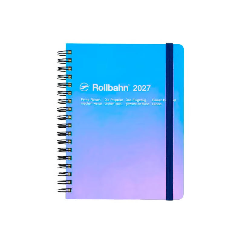 DELFONICS Rollbahn Diary Metallic L 2027 Monthly