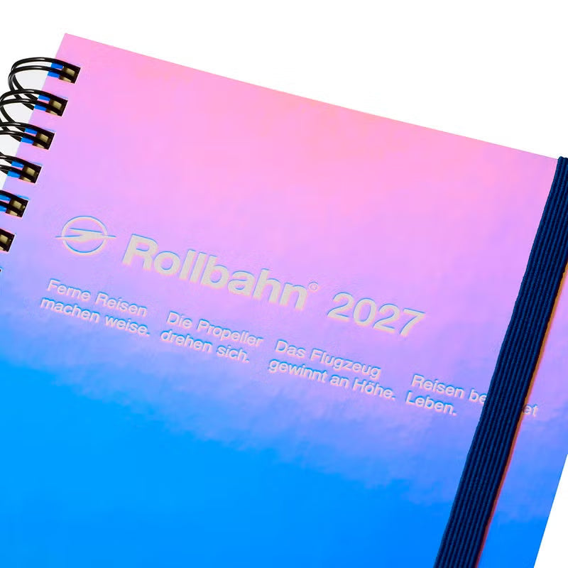 DELFONICS Rollbahn Diary Metallic L 2027 Monthly