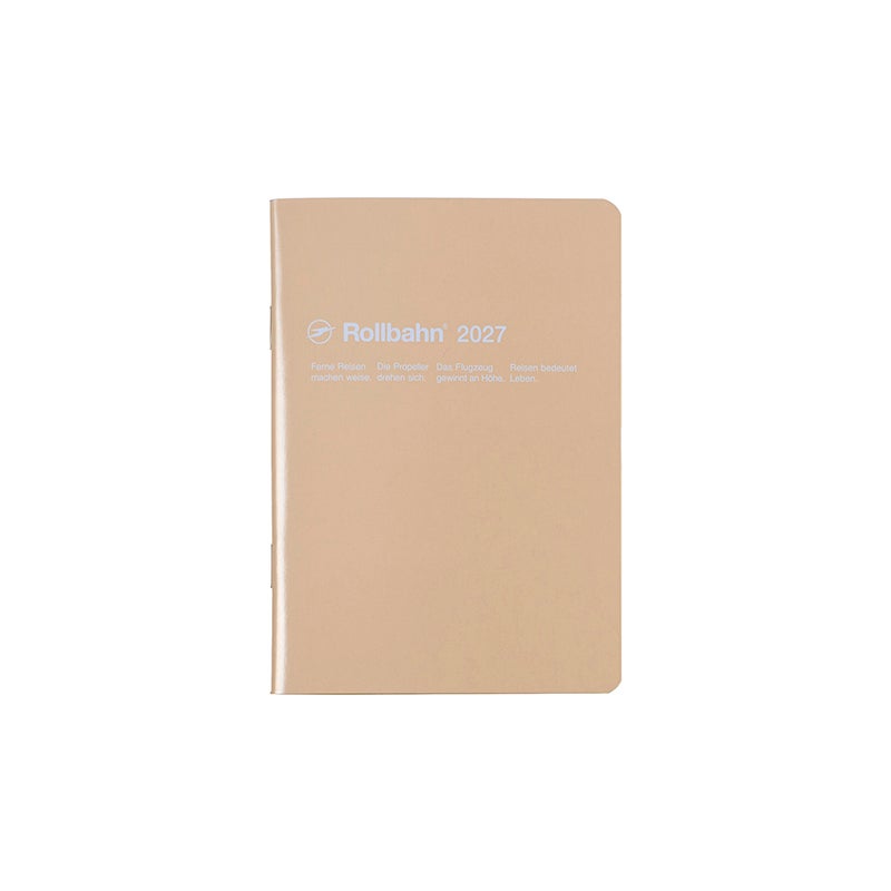 Rollbahn Notebook Diary 2027 A6