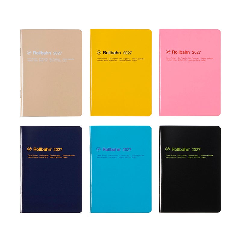 Rollbahn Notebook Diary 2027 A6