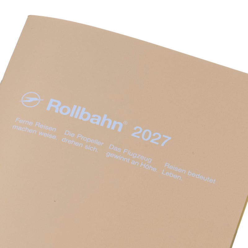 Rollbahn Notebook Diary 2027 A6