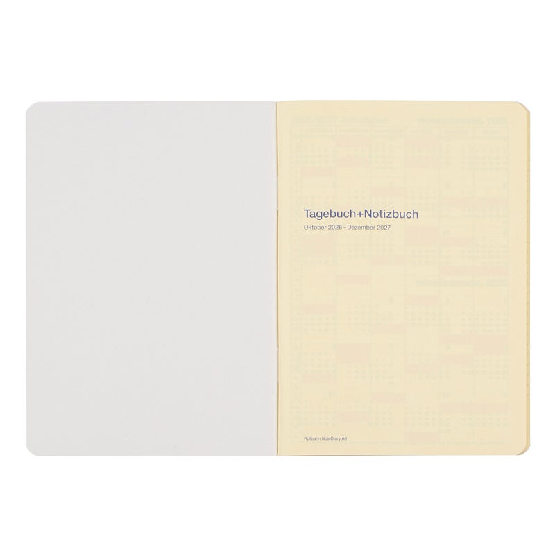 Rollbahn Notebook Diary 2027 A6