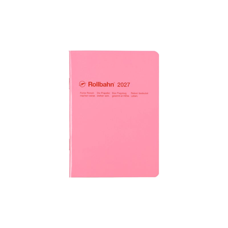 Rollbahn Notebook Diary 2027 A6