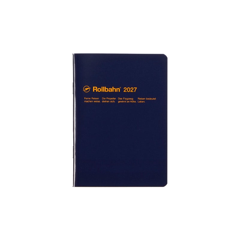 Rollbahn Notebook Diary 2027 A6