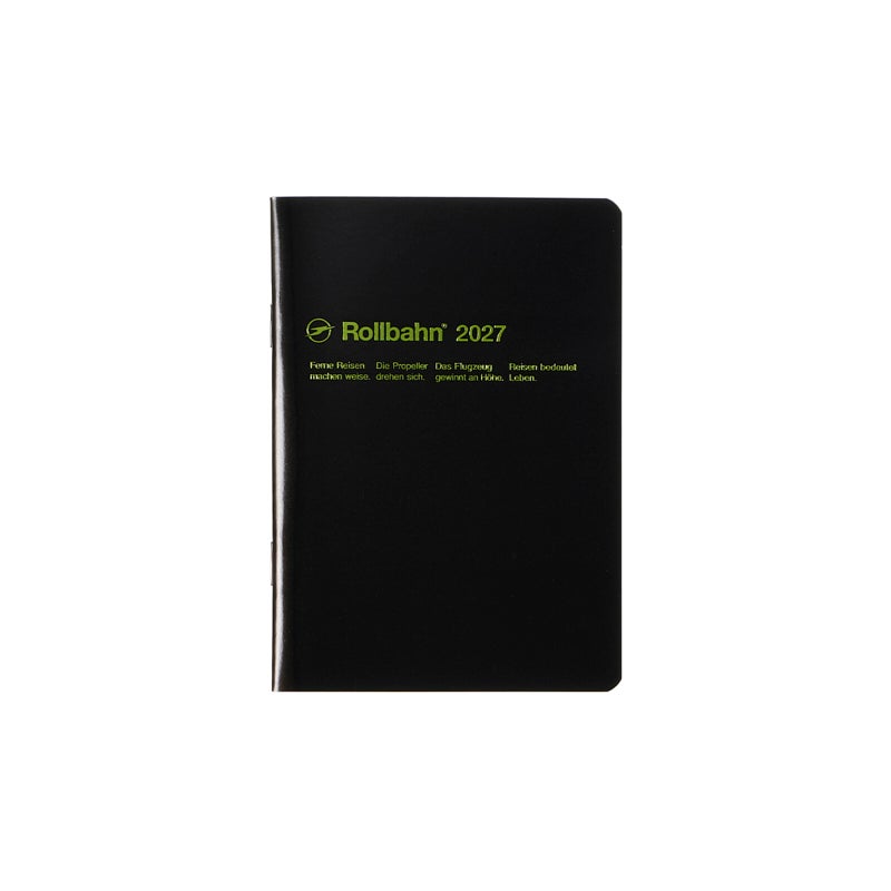 Rollbahn Notebook Diary 2027 A6