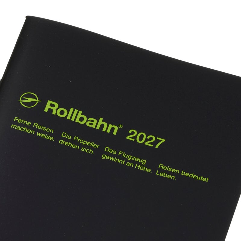 Rollbahn Notebook Diary 2027 A6