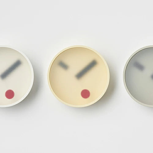 Lemnos Kehai Wall Clock by Makoto Koizumi
