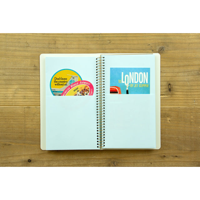 Traveler’s Company TF Pan Am A5 Slim Spiral Ring Pocket Notebook (07100264)
