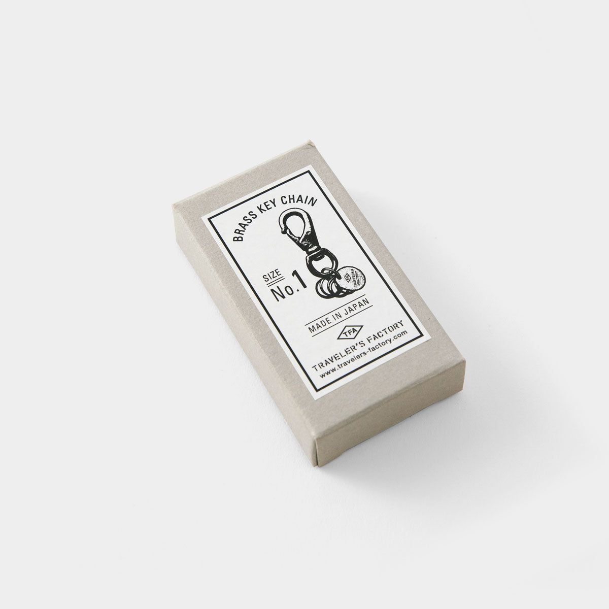 Traveler’s Company TF Brass Key Chain