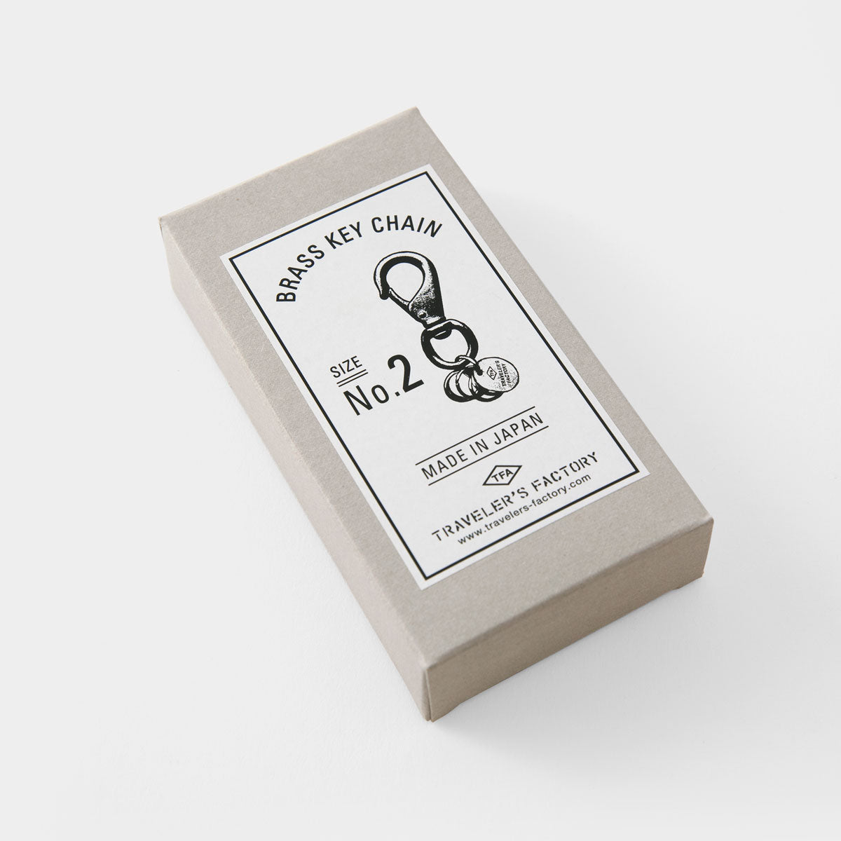 Traveler’s Company TF Brass Key Chain