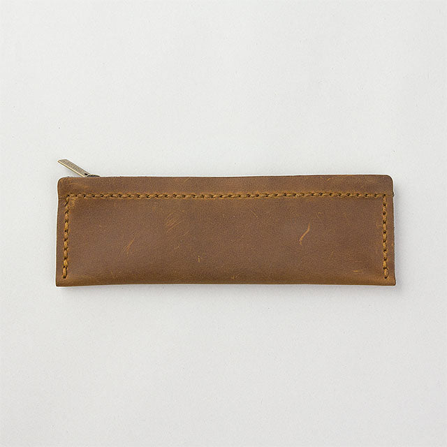 Traveler’s Company TF Leather Flat Pen Case S
