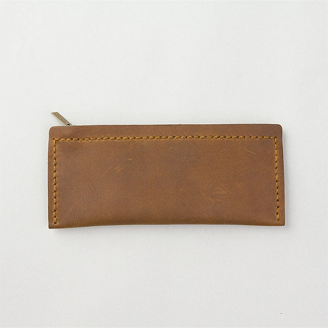 Traveler’s Company TF Leather Flat Pen Case M