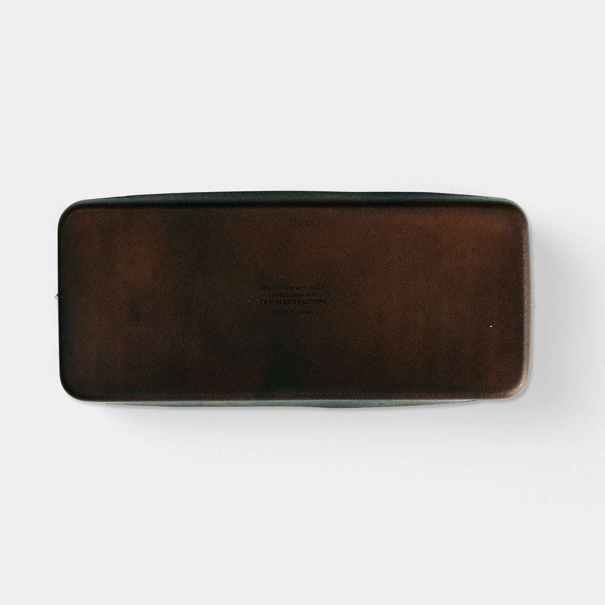 Traveler’s Company TF BVS Molded Leather Pen Case