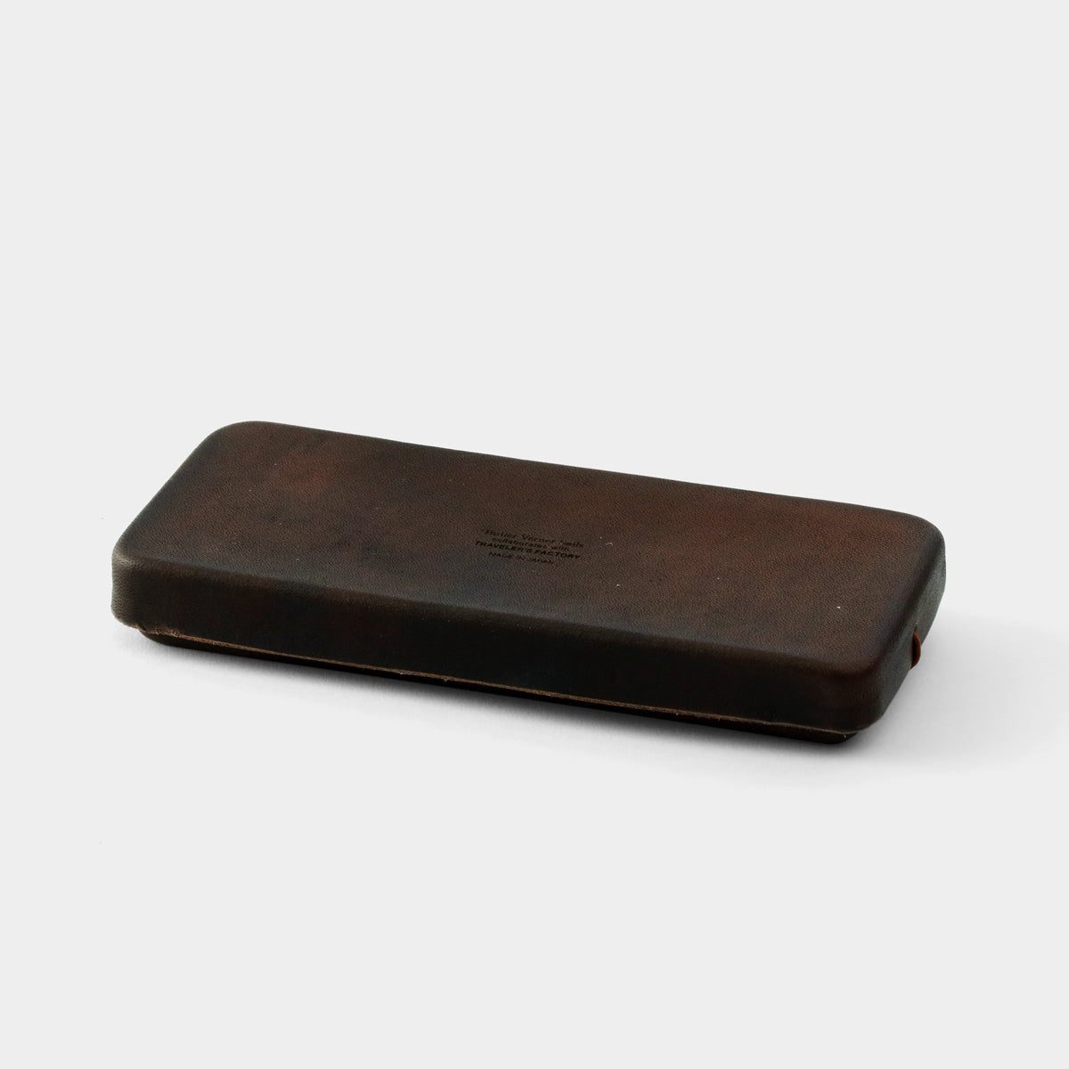 Traveler’s Company TF BVS Molded Leather Pen Case