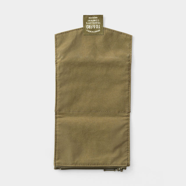 TF TO&FRO Passport Size Traveler’s Notebook Zipper Case