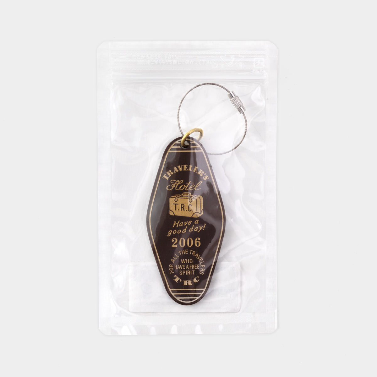 TF Traveler’s Hotel Acrylic Keychain  (07101044)