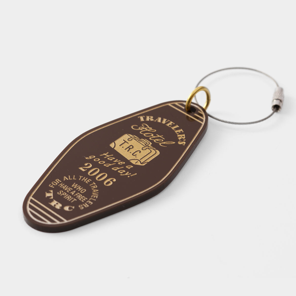 TF Traveler’s Hotel Acrylic Keychain  (07101044)