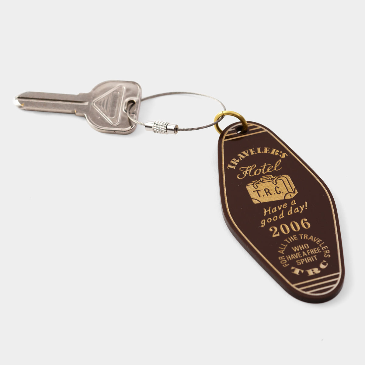 TF Traveler’s Hotel Acrylic Keychain  (07101044)