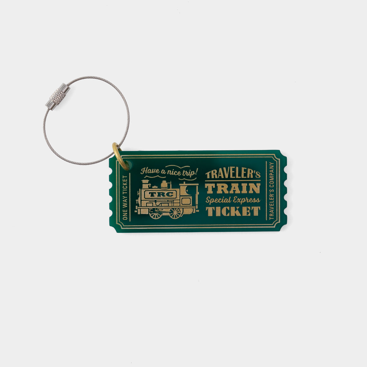 TF Traveler’s Train Acrylic Keychain  (07101046)