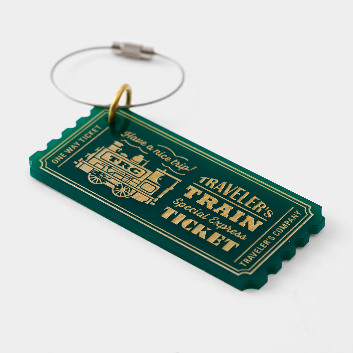 TF Traveler’s Train Acrylic Keychain  (07101046)