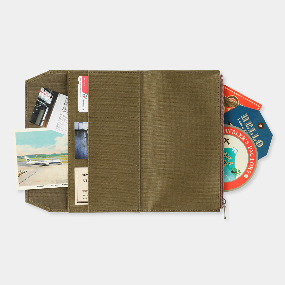 Traveler's Notebook Cotton Zipper Case