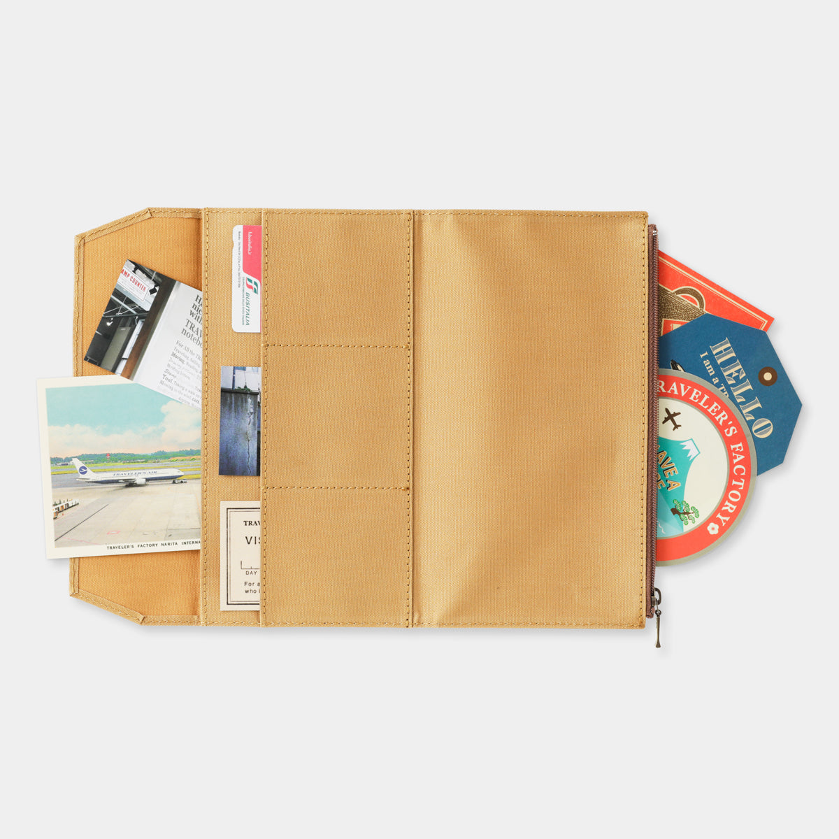 Traveler's Notebook Cotton Zipper Case