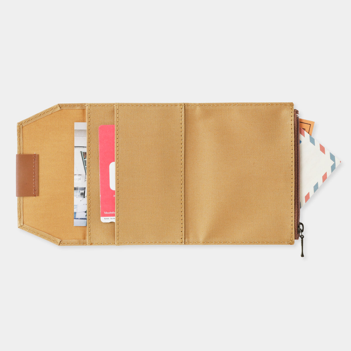 Traveler's Notebook Passport Size Cotton Zipper Case