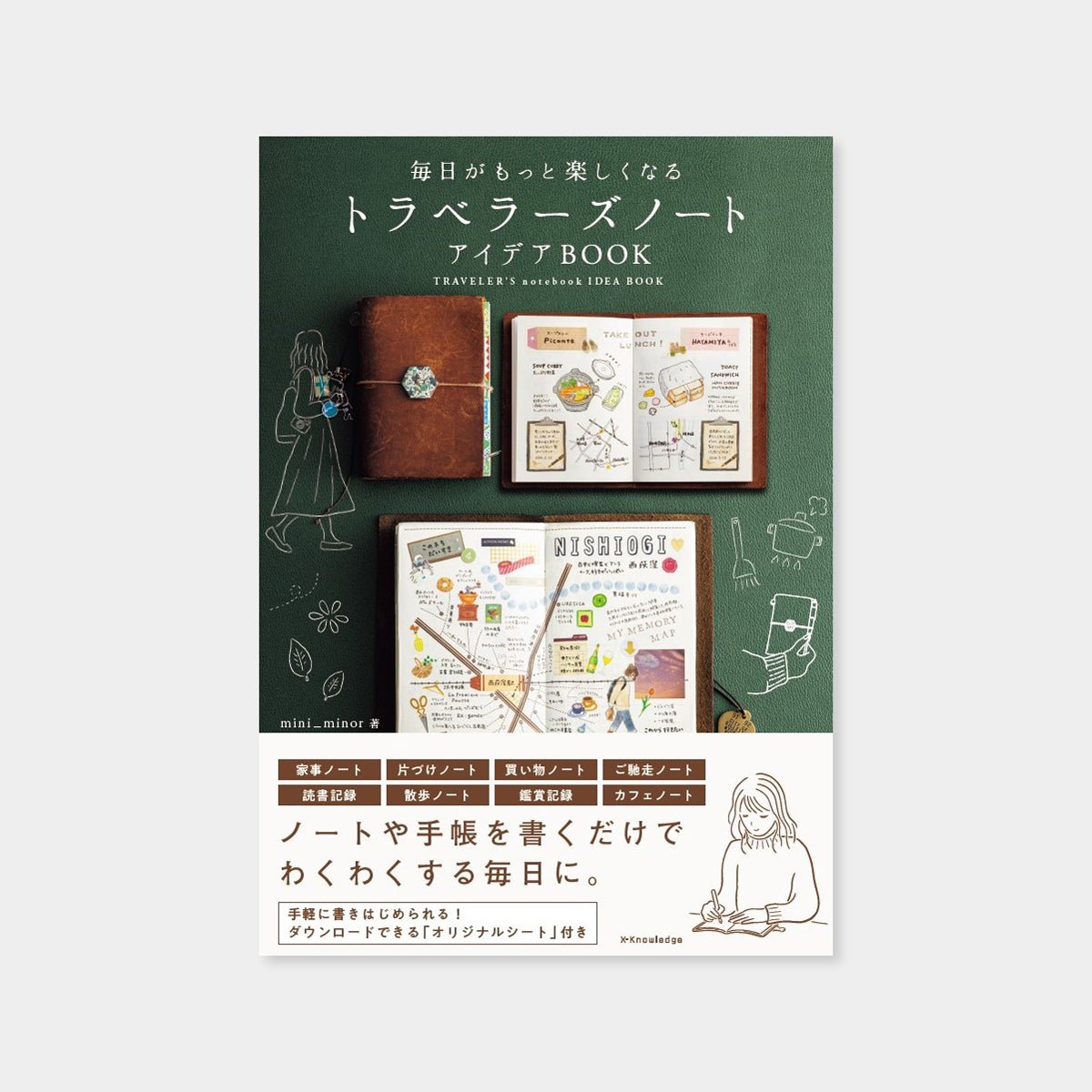 Traveler’s Company Everyday Life with Traveler’s Notebook Idea Book (07152249)