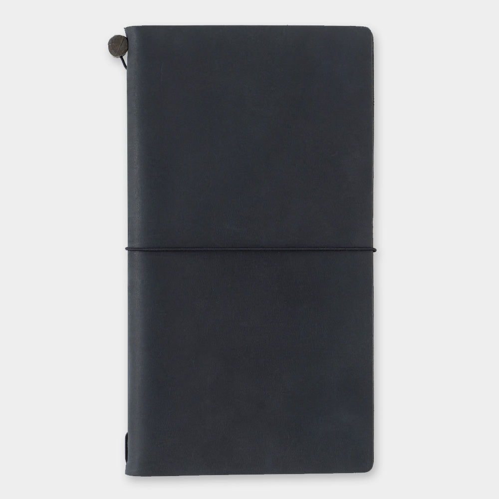 Traveler's Notebook Regular Size Leather Cover Starter Kit Black (13714006)
