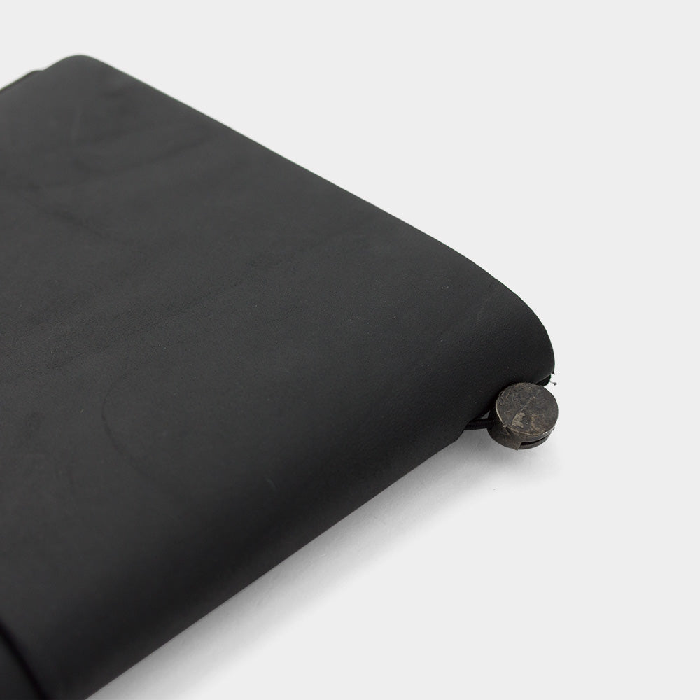 Traveler's Notebook Regular Size Leather Cover Starter Kit Black (13714006)