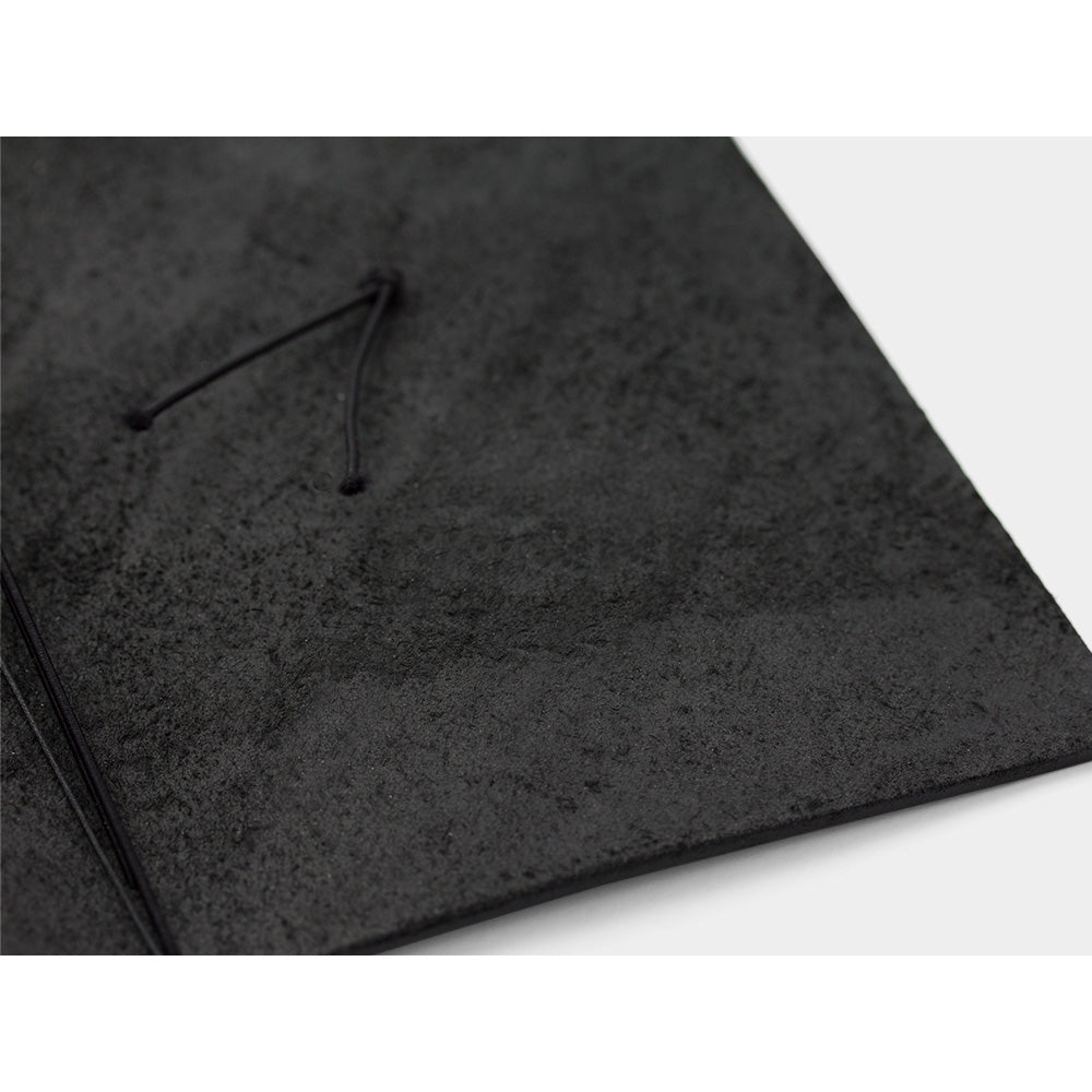 Traveler's Notebook Regular Size Leather Cover Starter Kit Black (13714006)