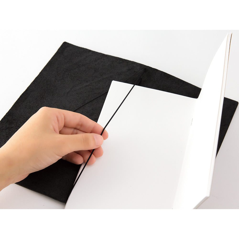Traveler's Notebook Regular Size Leather Cover Starter Kit Black (13714006)