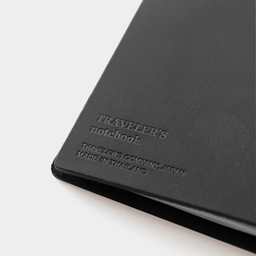 Traveler's Notebook Regular Size Leather Cover Starter Kit Black (13714006)