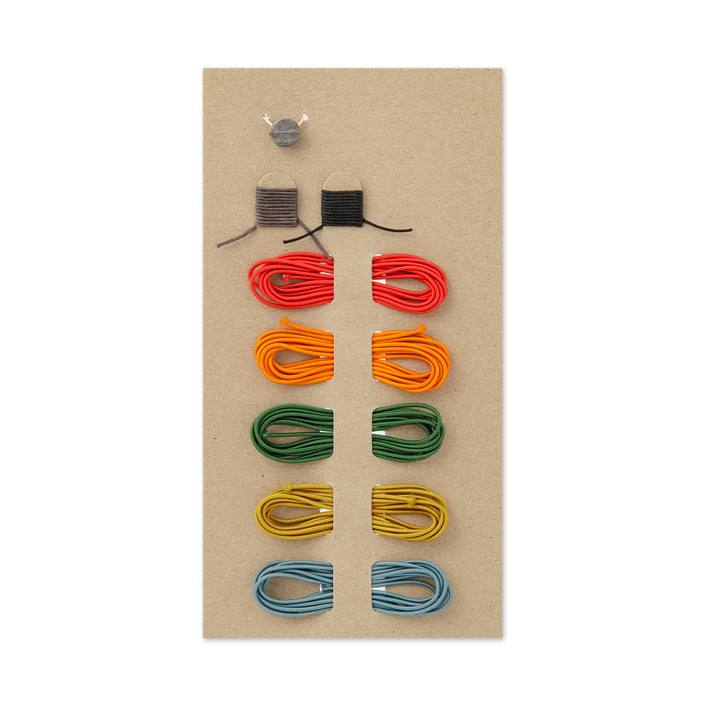 TRAVELER'S notebook Repair Kit Spare Colors Replacement Elastic Bands