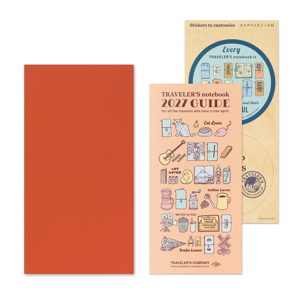 Traveler’s Notebook 2027 Monthly Diary Refill (14501006)