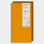 Traveler’s Notebook 2027 Weekly Vertical Diary Refill (14503006)