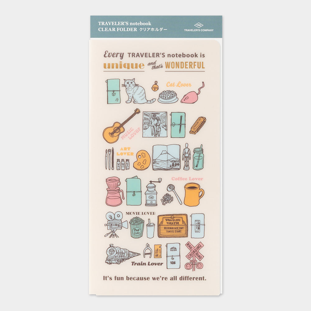 Traveler’s Notebook 2027 Clear Holder (14506006)