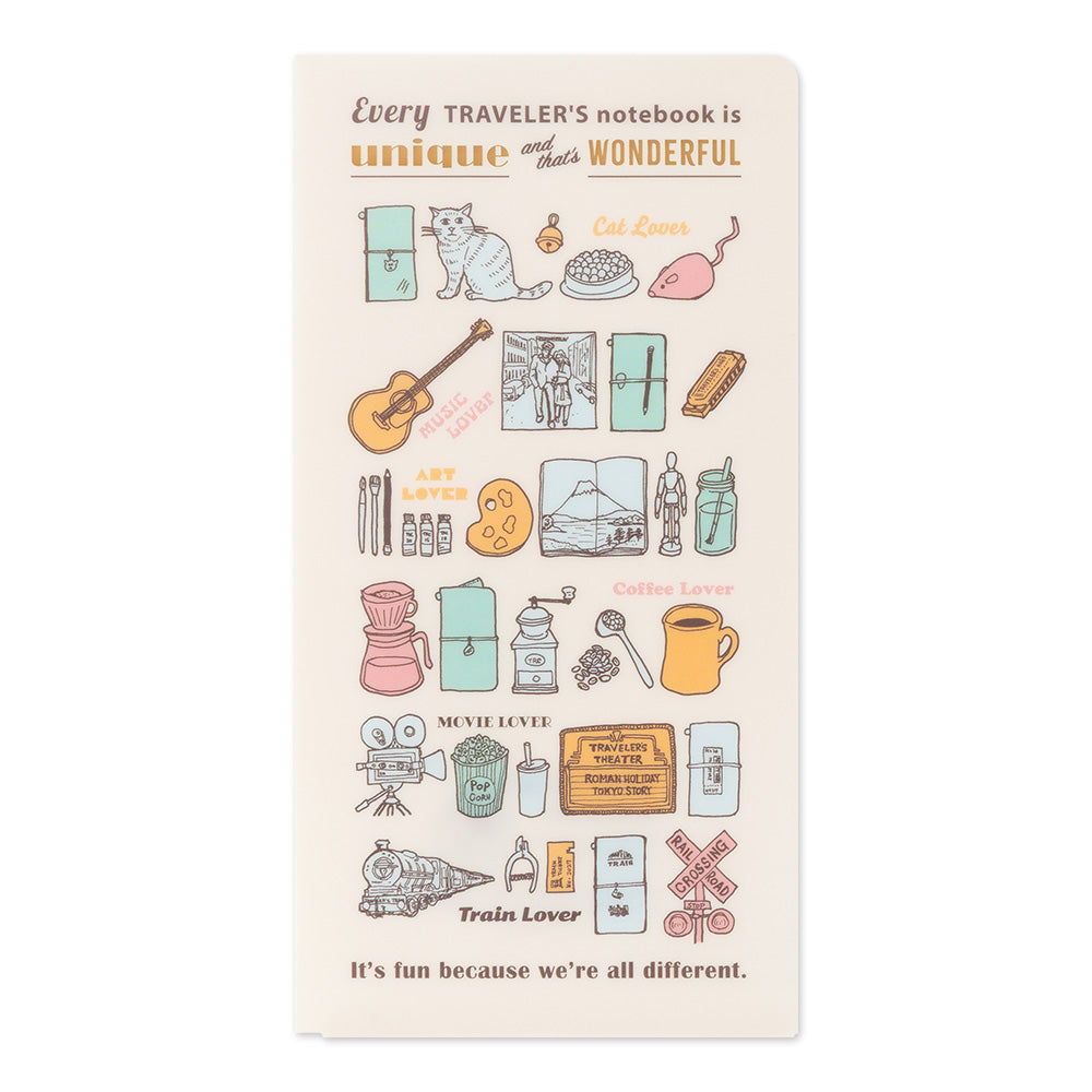 Traveler’s Notebook 2027 Clear Holder (14506006)