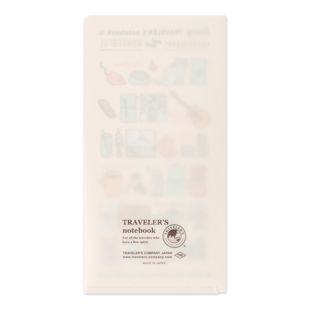 Traveler’s Notebook 2027 Clear Holder (14506006)