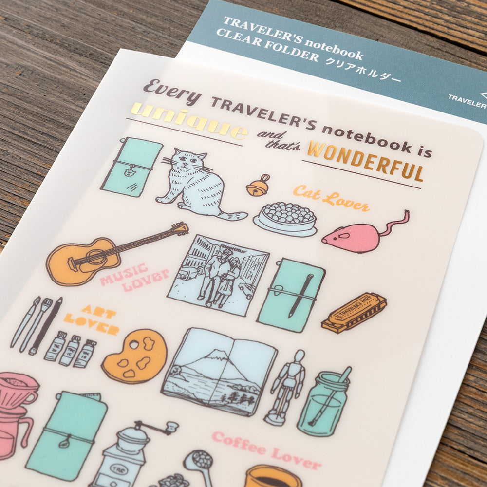Traveler’s Notebook 2027 Clear Holder (14506006)